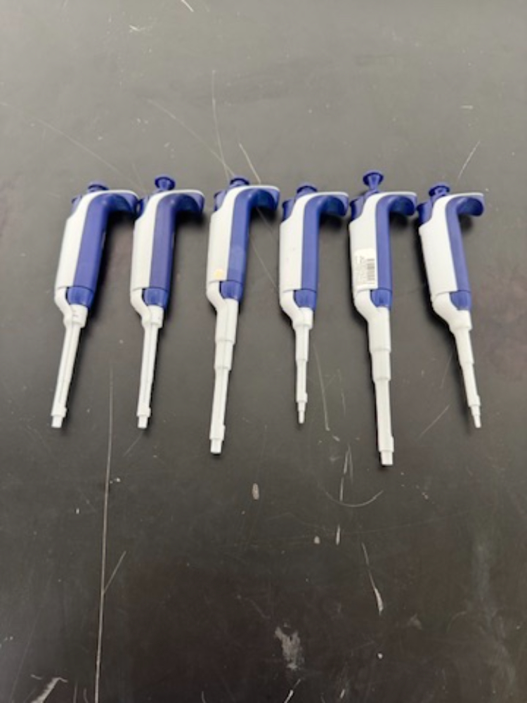 Image of Rainin Pipet-Lite XLS Single Channel Pipettes - Quantity 6